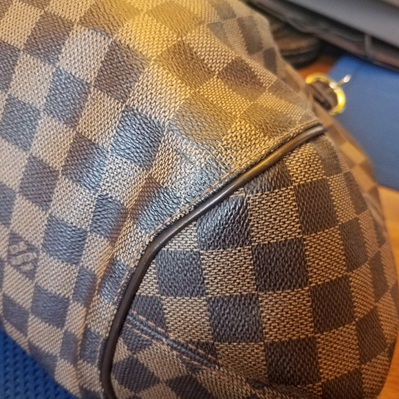 SOLD@!Louis Vuitton Damier Ebene Sistina GM Handba - Picture 2 of 12